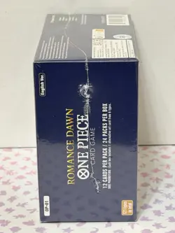 One Piece OP-01 Romance Dawn Blue Bottom Factory Sealed Booster Box - Image 2