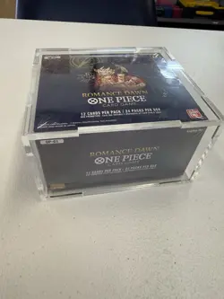 One Piece English Romance Dawn OP-01 Booster Box Factory Sealed (Blue Bottom) - Image 1