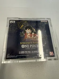 One Piece English Romance Dawn OP-01 Booster Box Factory Sealed (Blue Bottom) - Image 2
