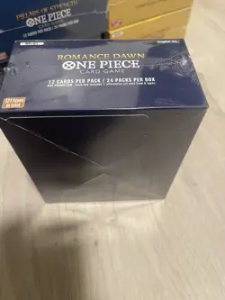 2022 One Piece Romance Dawn OP-01 Blue Bottom Factory Sealed Booster Box - Image 3