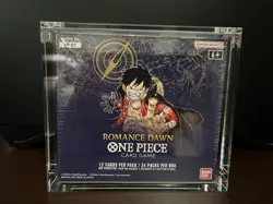 One Piece OP-01 Romance Dawn (Blue Bottom) Factory Sealed Booster Box - Image 2
