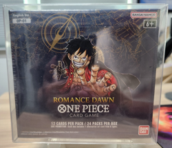 One Piece OP-01 Romance Dawn (Blue Bottom) Factory Sealed Booster Box - Image 1