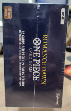 One Piece OP-01 Romance Dawn (Blue Bottom) Factory Sealed Booster Box - Image 3
