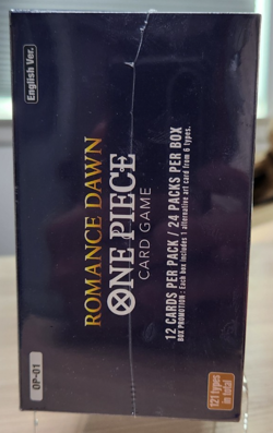 One Piece OP-01 Romance Dawn (Blue Bottom) Factory Sealed Booster Box - Image 5