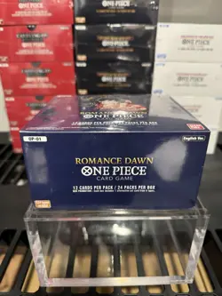 One Piece OP-01 Romance Dawn (Blue Bottom) Factory Sealed Booster box - Image 3