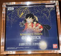 One Piece OP-01 Romance Dawn (Blue Bottom) Factory Sealed Booster box - Image 1