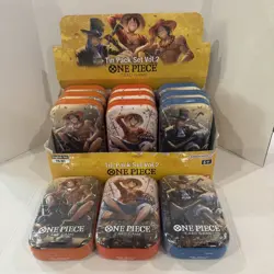 One Piece - TCG - Tin Pack Set Vol.2 TS-02 - Set of 12 tins - In Hand - Image 3