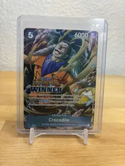 Crocodile Treasure Cruise Foil Winner Pack Vol. 5 One Piece Promo ST03-003 - Image 3