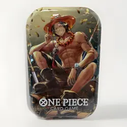 One Piece Tin Pack Set Vol. 2 Ace - In Hand Bandai TCG Volume Two - SEALED - Image 1