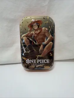 One Piece Tin Pack Set Vol. 2 Ace - In Hand Bandai TCG Volume Two - SEALED - Image 5