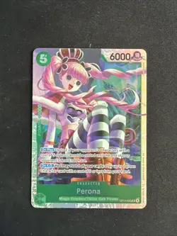 Perona OP14-033 SR | NM | The Azure Sea's Seven | One Piece TCG | English - Image 1