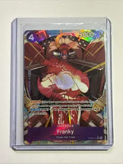 Franky (Parallel) OP09-072 Emperors in the New World Foil One Piece K5 - Image 1
