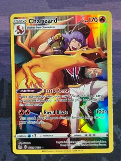 Charizard TG03/TG30 Pokemon Lost Origin Trainer Gallery Trainer Gallery LP 1 - Image 1