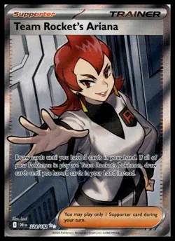 Team Rocket's Ariana 224/182 SV10: Destined Rivals Ultra Rare Pokemon Card | NM - Image 1