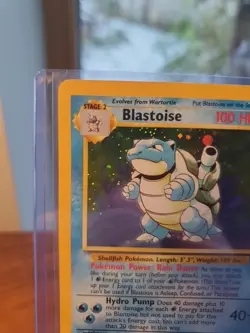 Blastoise Base Set 2 2/102 Holo Pokemon TCG Card 1999-2000 Vintage Sleeved Vgc - Image 3