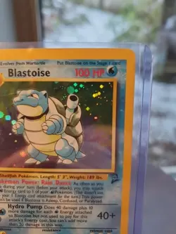 Blastoise Base Set 2 2/102 Holo Pokemon TCG Card 1999-2000 Vintage Sleeved Vgc - Image 4