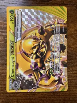 Chesnaught BREAK - 12/162 - Pokemon Breakthrough XY Ultra Rare Card NM - Image 1