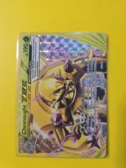 Chesnaught BREAK 12/162 Full Art Ultra Rare XY Breakthrough Pokemon Card NM/Exc - Image 1