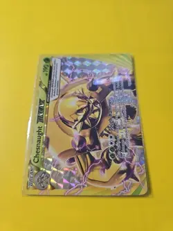 Chesnaught BREAK 12/162 Full Art Ultra Rare XY Breakthrough Pokemon Card NM/Exc - Image 2