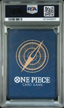 2025 ONE PIECE OP08-052 ROYAL BLOOD PORTGAS D ACE TREASURE RARE PSA 10 GEM MINT - Image 2