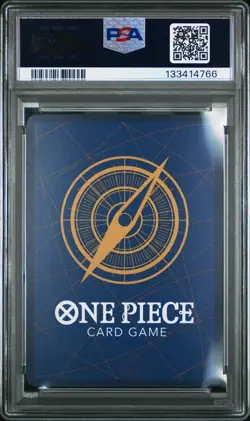 2025 ONE PIECE OP08-052 ROYAL BLOOD PORTGAS D ACE TREASURE RARE PSA 10 GEM MINT - Image 2