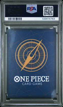 2025 ONE PIECE OP08-052 ROYAL BLOOD PORTGAS D ACE TREASURE RARE PSA 10 GEM MINT - Image 2