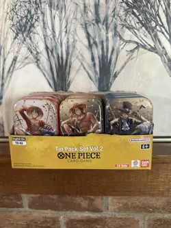One Piece Card Game [12x] Tin Pack Set Vol.2 [TS-02] Display English Op - 13 - Image 1