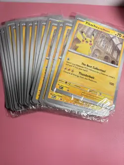 In Hand - Pikachu At The Museum Pokemon Card Oversize - Natural History Museum - Image 3