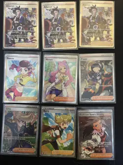 Pokemon TCG Full Art Trainer, SIR, UR card Lot 23 SWSH Scarlet Violet All NM - Image 1