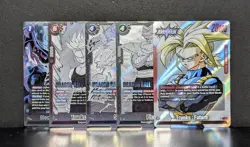 Dragon Ball Fusion World Manga Booster SB02 5 card SR LOT - Image 1
