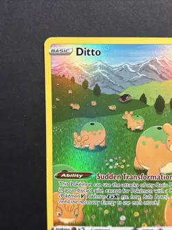Ditto Gg20/GG70 Galarian Gallery Crown Zenith Full Art Holo Rare Pokemon Card - Image 2