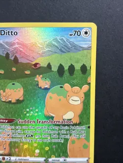 Ditto Gg20/GG70 Galarian Gallery Crown Zenith Full Art Holo Rare Pokemon Card - Image 3