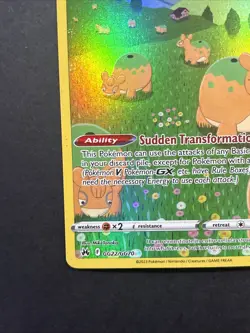 Ditto Gg20/GG70 Galarian Gallery Crown Zenith Full Art Holo Rare Pokemon Card - Image 4