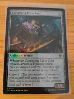 MTG Careening Mine Cart (FOIL) 0247 Lost Caverns of Ixalan M/NM Free UK P&P - Image 1