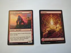 Simian Spirit Guide Time Spiral: Remastered & Art Mountain Land Pack Fresh - Image 1