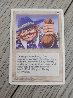 MTG Land Tax Alternate 4th Edition Regular Rare - Image 1