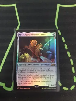MTG Magic The Gathering Syr Ginger, The Meal Ender Foil Commander - Image 1