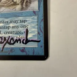 MTG: Twiddle - Alpha Edition - Shadow Signed By Rob Alexander - NM - Rare - Image 5