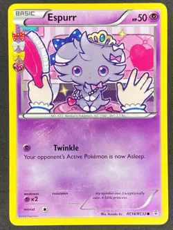 Pokemon Espurr RC14/RC32 GEN Generations Radiant Collection LP/NM - Image 1