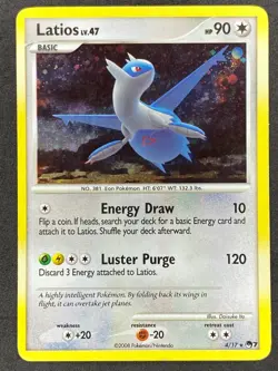 Pokemon Latios Holo 4/17 POP Series 7 LP - Image 1