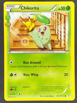 Pokemon Chikorita RC1/RC32 GEN Generations Radiant Collection NM - Image 1