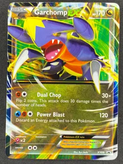 Pokemon Garchomp EX XY09 XY Black Star Promo LP/NM - Image 1