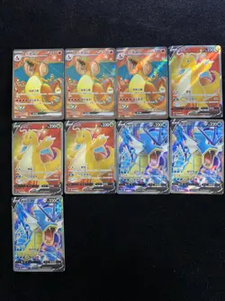 2025 Pokemon TCG S-Chinese Charizard Gyarados SR Super Rare Holo Lot*9 AM11 - Image 1