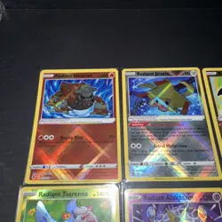 Pokemon TCG Radiant Bundle (5) Lot - Alakazam Tsareena Steelix Jirachi Heatran - Image 3