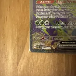 Pokemon TCG Iron Leaves EX Temporal Forces 203/162 - Image 4