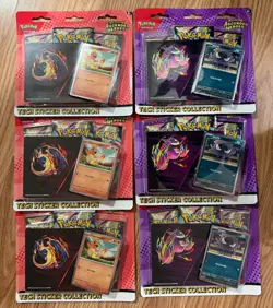 Lot Of 6! Pokemon TCG Ascended Heroes 3 Pack Blister Pack (Gastly & Charmander) - Image 1