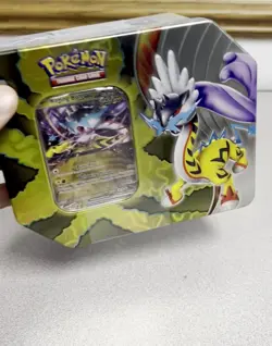 Pokemon PARADOX DESTINIES RAGING BOLT EX TIN IN PLASTIC SEALED - Image 2