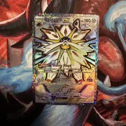 Pokemon Solgaleo EX Pocket TCG H Holo With Texture IR AR SIR ALT BASE NM - Image 1