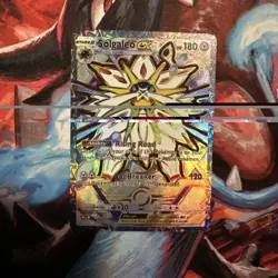 Pokemon Solgaleo EX Pocket TCG H Holo With Texture IR AR SIR ALT BASE NM - Image 3