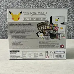 Pokemon Celebrations Elite Trainer Box ETB 25th Anniversary New Factory Sealed - Image 5